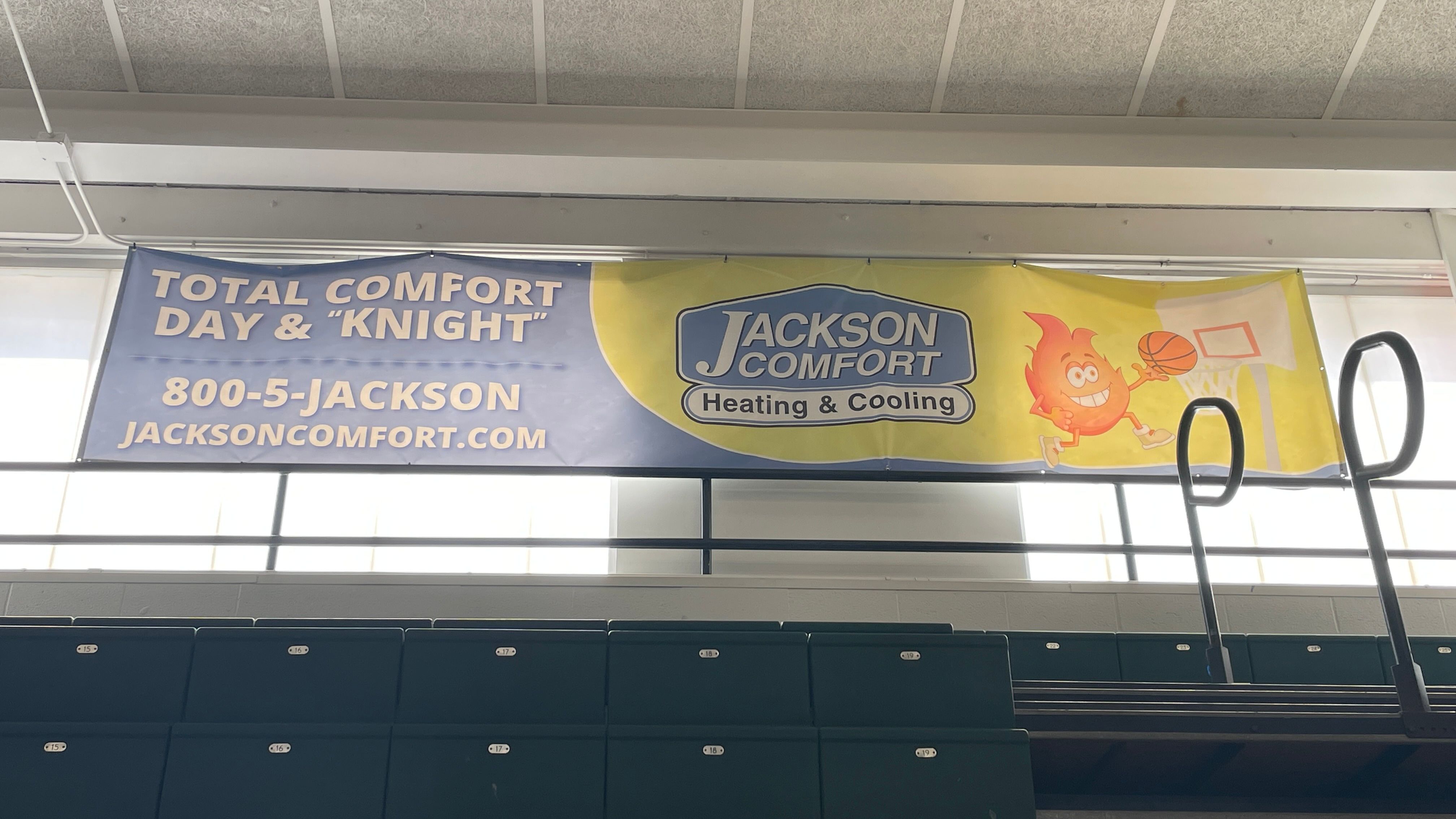 2025 26 NHS Large Gym Jackson Comfort Banner